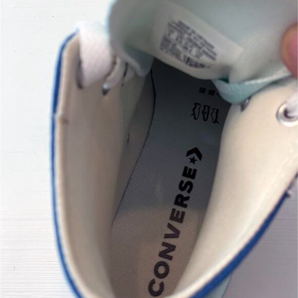 Converse Kids Chuck Taylor Hi‎ Multicolor Color Block Sneakers A02026C US Size 6 - Picture 11 of 11